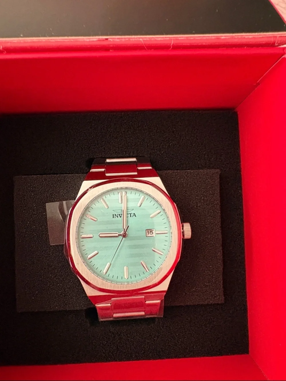 Invicta Silver Stainless Steel Watch Speedway Model NWT